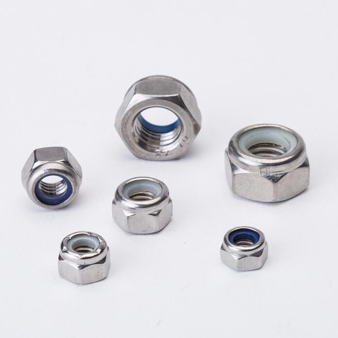 Hexagonal Lock Nuts with Non-Metallic Insert DIN982, Type 1, DIN985, Nylon Nut