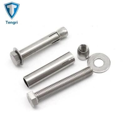 Hexagon Head Expansion Bolt Hex Head Sleeve Anchor Bolts