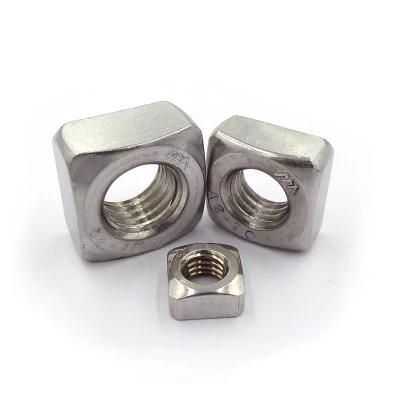 Stainless Steel Square Nuts M5 M6 M8 M10 M12 M16 M20