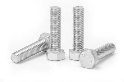M12m14m16 304 Stainless Steel Hexagon Bolt Screw