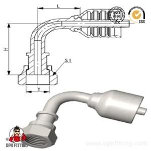 90&deg; Elbow Orfs Female Seal Hydraulic One Piece Hose Fitting (24291-Y 24291-TY)