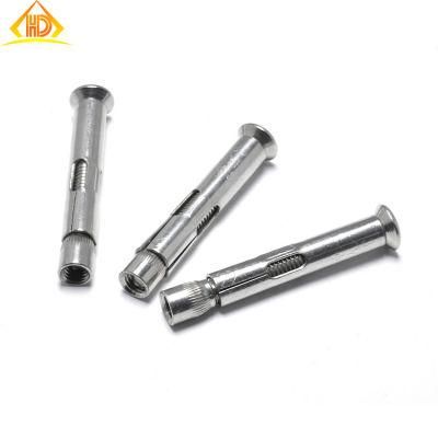 M6 M8 M10 M12 Stainless Steel 304 316 Zinc Platedhex Flange Nut Spring Waher Wedge Drop in Hammer Furniture U Bolt Sleeve Anchor