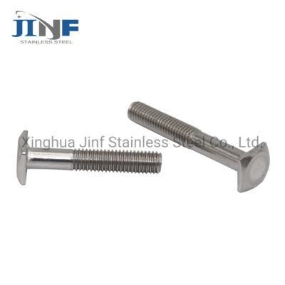 Stainless Steel T Head Square Head Hammer Bolt