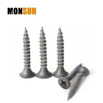 High Quality Grey Phosphated pH#2 Drive C1022 Bugle Flat Head Coarse/Fine Thread Gypsum Board Screws