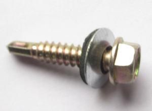 DIN7504-K self drilling screw with EPDM washer