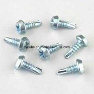 Small Pan (PF) Phillips Head Self Drilling Screw Zinc Plated
