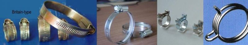 Briish Type Stainless Steel Hose Clamp