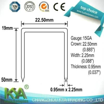Gsw15 Series Heavy Wire Staple for Roofing and Packaging