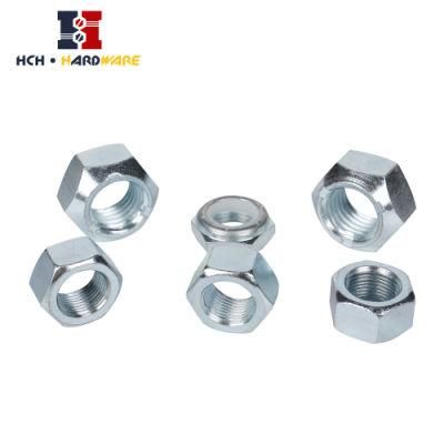 Zinc Plated Hex Nut Hex Machine Screw Nut Hex Jam Nut