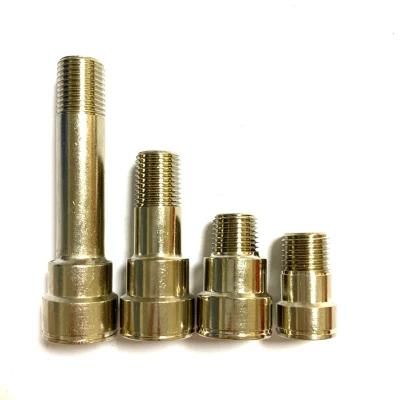 Brass Hydraulic Parts Quick Connect Extension Nipple for Cooling System