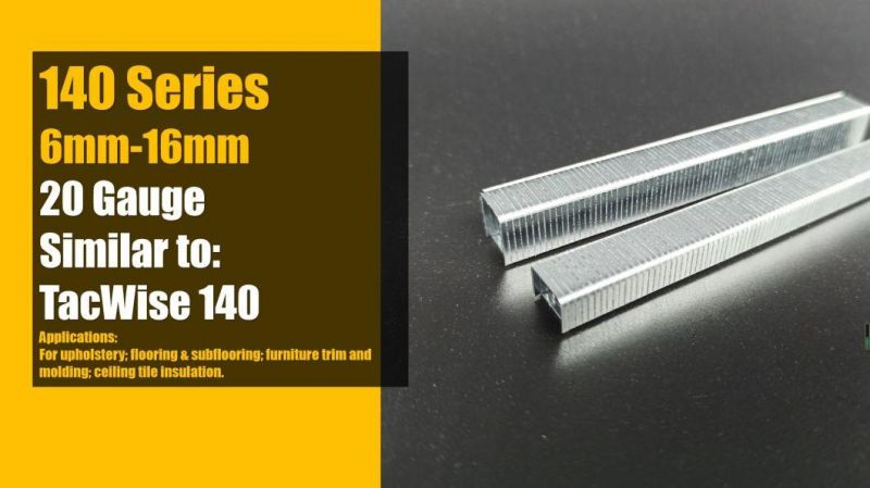 20ga 140 Series Upholstery Staples 6mm Tacker Clips