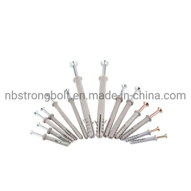 Nylon Hammer drive Anchor with Zinc