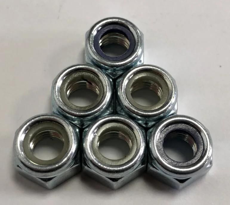High Quality Galvanized Nylock Nuts DIN982
