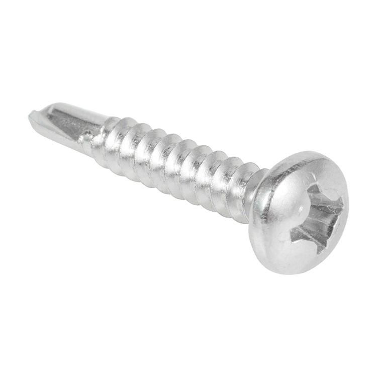 C-1022 Phil Pan Head Self Drilling Screw - Harden Zinc Plated