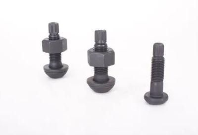 F2280 Round Head Tension Control Bolt 1 &prime;&prime; - 8 * 2 1 / 2 &prime;&prime; A490 Tc Bolt