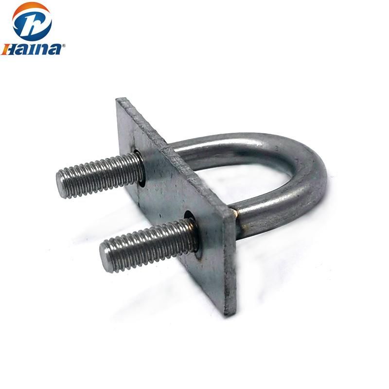 Stainless Steel Ss304 Ss316 U Bent Bolt with Nut