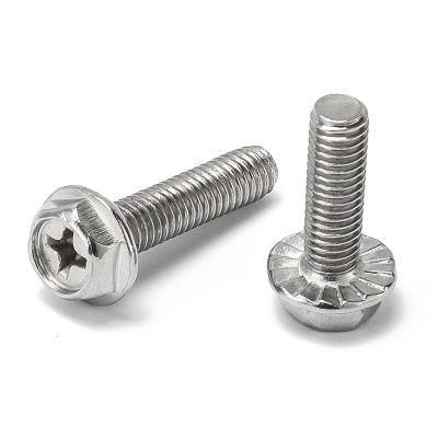 High Quality and Cheap ISO Sliver Zinc Plated Flange Bolt DIN6921
