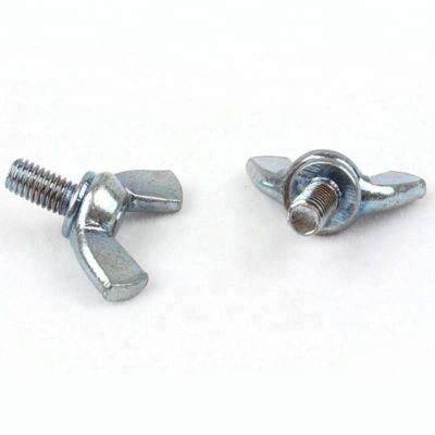 Hot Sale Factory Price 304 316 Stainless Steel M3 M4 M5 M8 Hand Twist Wing Screw Butterfly Horn Screw Bolt