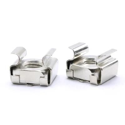 Stainless Steel / Spring Steel Castle Nuts Clips Cage Nuts