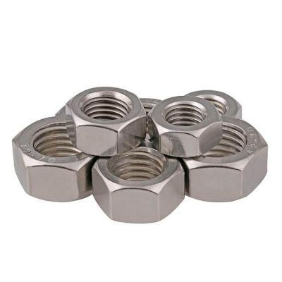 OEM ODM Factory Custom Customized Fastener M3 M4 M5 M6 M8 Black Carbon Stainless Steel Brass Heavy Hex Nut