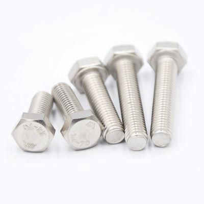 Fastener Manufacturer Stainless Steel Hex Bolt A4-80 DIN933 Bolt
