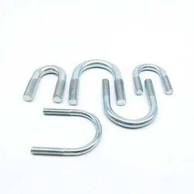 Zinc Plated DIN3570 Bolt Manufacturing Good Quality Ss U Bolt