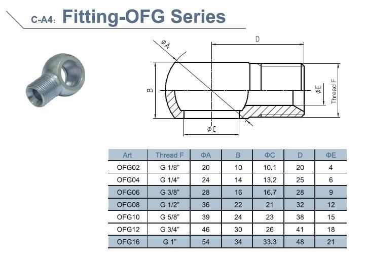 Factory Manufacturer Stainless Steel Nickel Plated Brass Hose Rod End Hydraulic Fittings/Adaptor for Pneumatic Cylinder