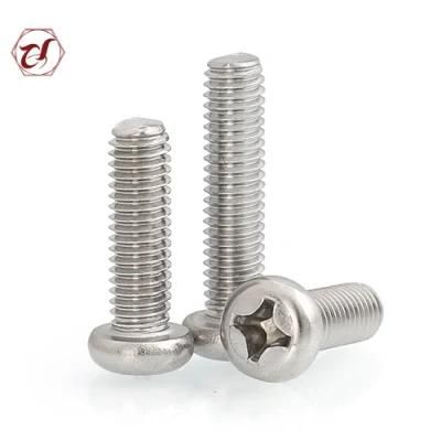 DIN7985 Jp 304 Jp+ Bolt Phillips Screw Stainless Steel Screw
