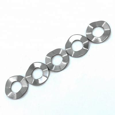 DIN137 304 Stainless Steel Spacer Waveform Spring Washer Stainless Steel Gasket