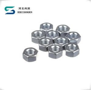 Factory Price Hot Sale Steel Zinc Plated Hexagonal Hex Nuts
