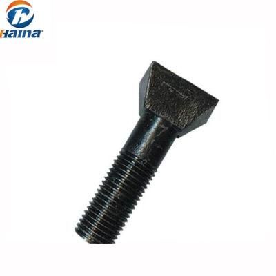 China Non-Standard Grade 8 Black Coating T Shaped Bolt