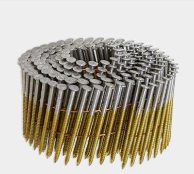 15 Degree Galvanized Wooden Pallet Coil Nails 2&quot; 50mm