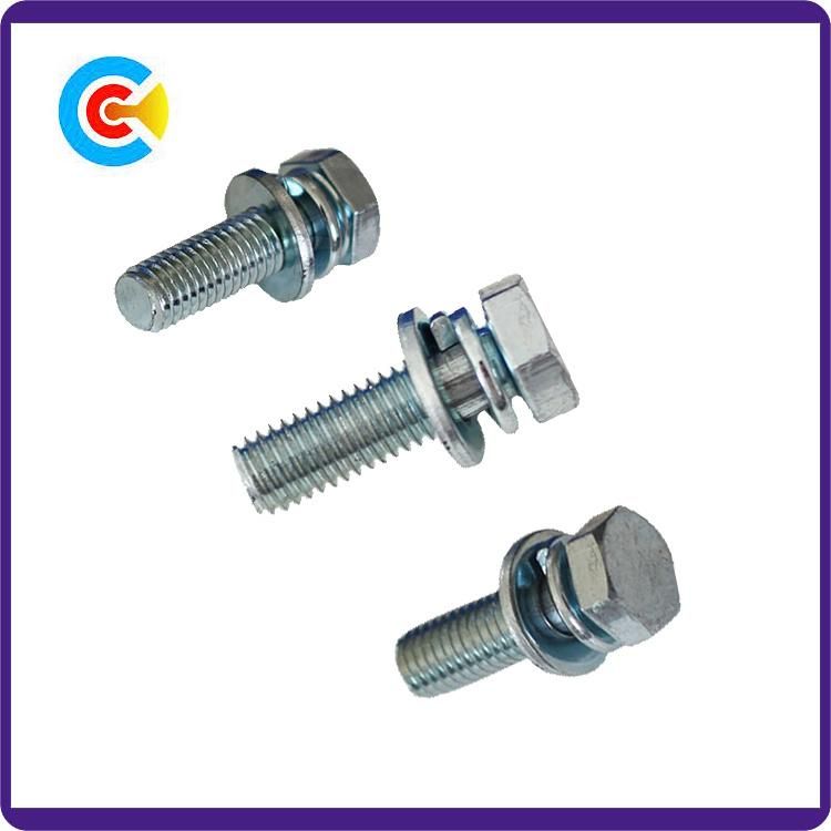 Carbon Steel Hex Head Screw Hex Screw Hex Head Screw