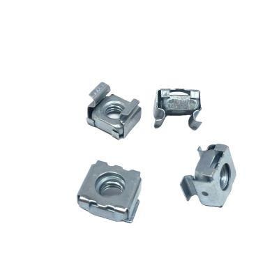 Custom Metal Carbon Steel Galvanized Square Lock Cage Nut Cage Nut in Hex Insert Nut