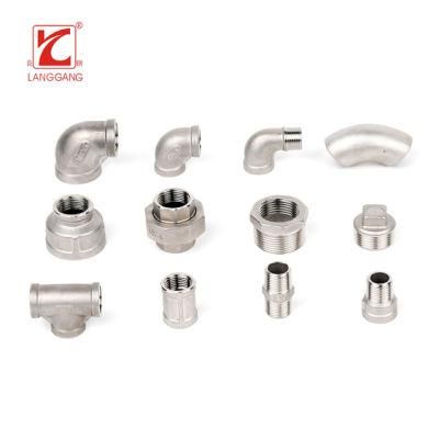 High Quality Stainless Steel Investment Casting Pipe Fitting Square Plug