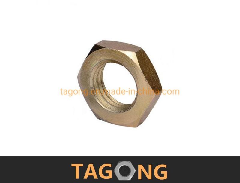 Carbon Steel DIN439 DIN936 ISO4035 Jam Nuts Thin Nuts