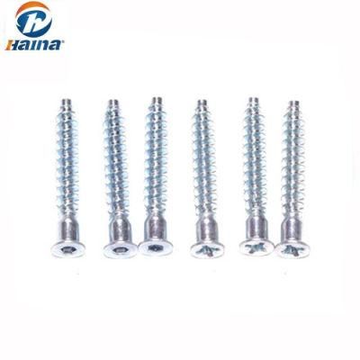 Self Tapping Furniture Wood Confirmat Screws with Flat Point
