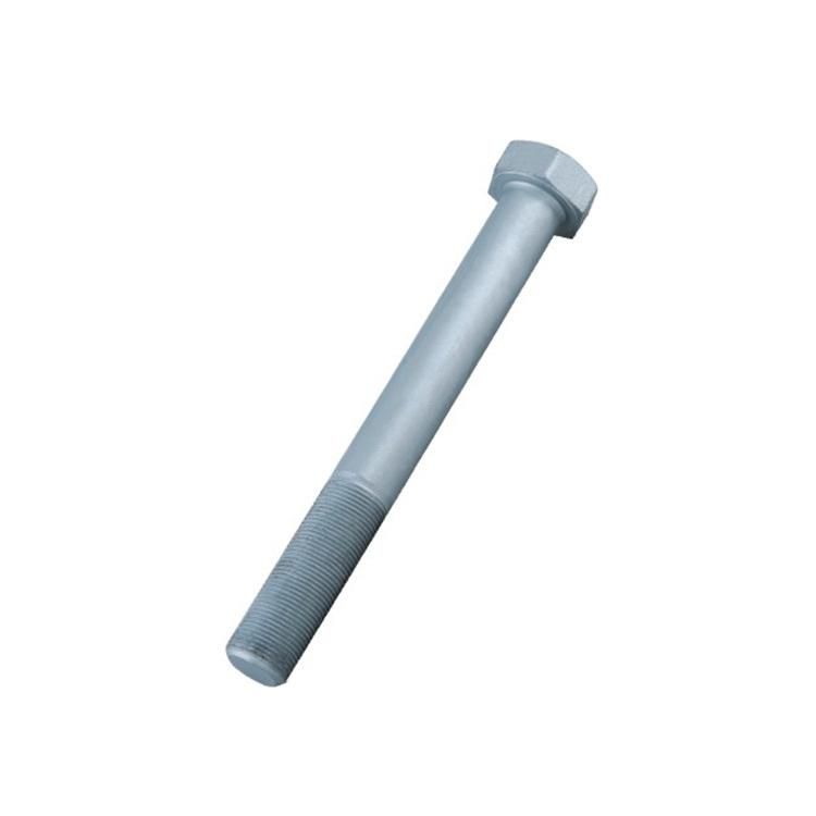 DIN931 Hex Head Bolt Hex Cap Screw Half Partial Thread Carbon Steel HDG Hot DIP Galvanized