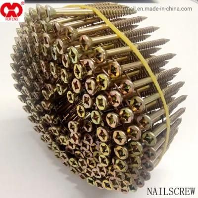Wholesale Supplier Stock Lot Nail and Staple Products Direct Manufacturer in Anhui Galvanized Nailscrew Coil Nail.
