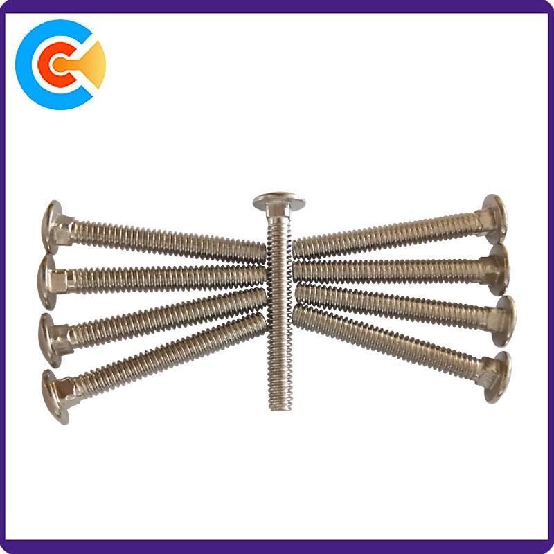 Carbon Steel Grade 4.8/8.8/10.9/12.9 1/4"~5/8" Carriage Screw
