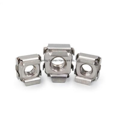 M4 DIN Standard Stainless Steel Castle Cage Nuts