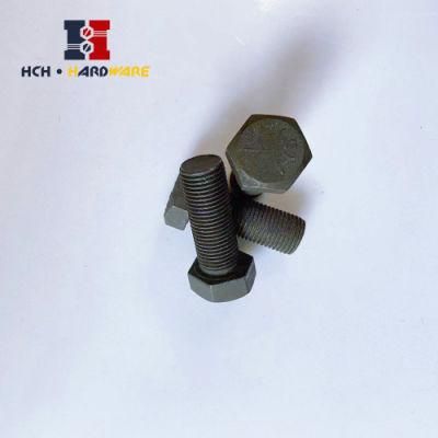 High Quality Black Hex Bolt/ Hex Cap Screw/ Tap Bolt/Stainless Steel Carriage Bolt/ Fastener
