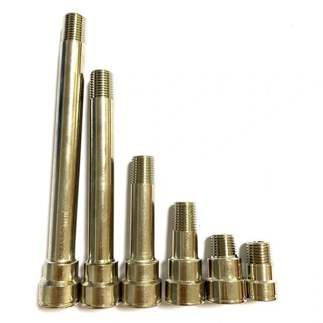 Brass Hydraulic Parts Quick Connect Extension Nipple for Cooling System