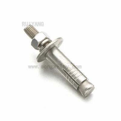 M6 Stainless Steel Expansion Anchor Bolt and Nut Wedge Expansion Bolt