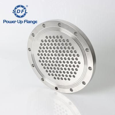 304 316 Customized Non-Standard Large Diameter Forged Stainless Steel Tube Sheet for Tubular Heat Exchanger Tubesheet