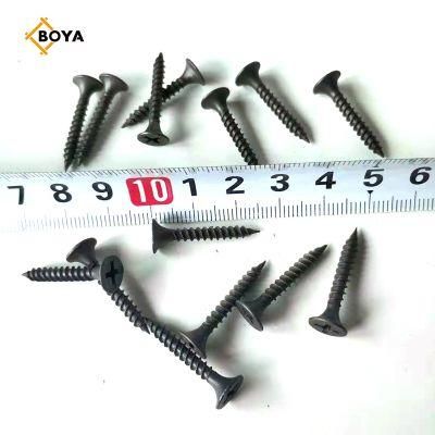 Tianjin Factory Free Sample Black Phosphated Phillips Bugle Head Drywall Screw