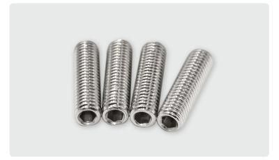 304 / 316 Stainless Steel Set Screw DIN913 Hexagon Socket Headless Machine Meter Screw