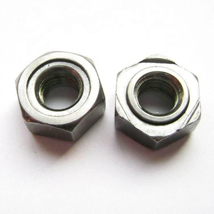 DIN929 Hex Weld Nut Square Weld Nut Carbon Steel Zinc Plated Galvanized Plain