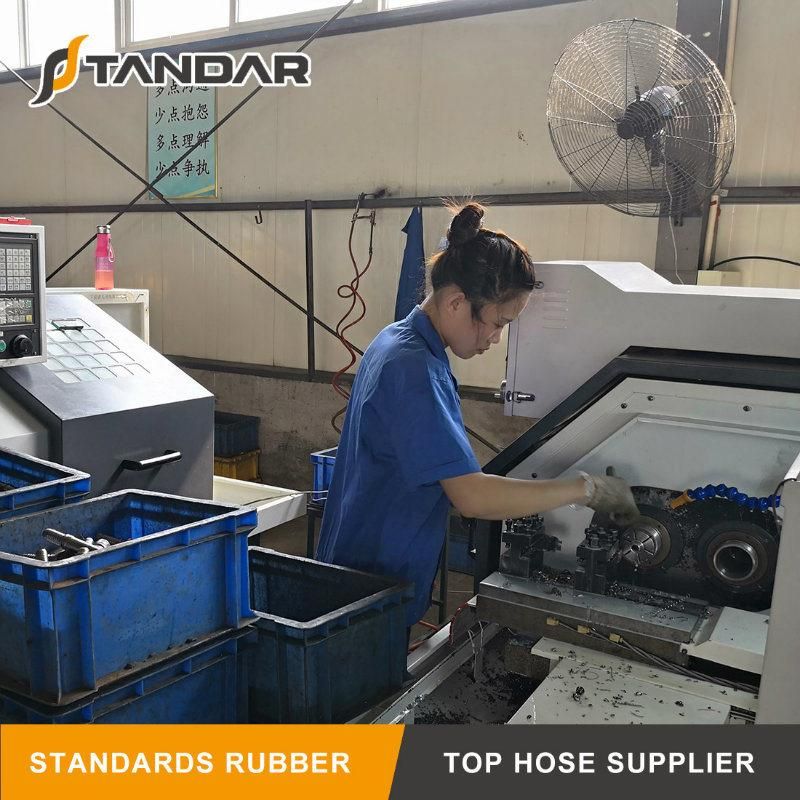 Newest Design Steel Metric Hydraulic Hose Pipe Fitting for Rubber Hose