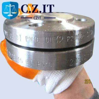 China Pipe Fitting ASTM B16.5 A105 RF Carbon Steel Blind/Plate Flange